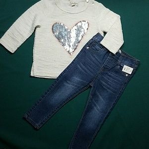 Jessica Simpson two piece outfit 18 months